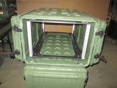 Rackmount 07U x30 ECS Loadmaster Composite Shockmount Shock Rack Case Equipment