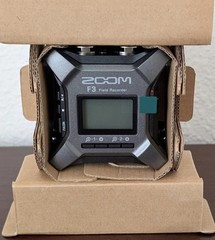 🏅Zoom F3 Field Recorder MultiTrack 32-Bit Float Technology PRO