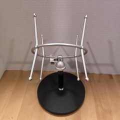 Samson C01U USB Studio Condenser Microphone Shockmount Desktop Stand Silver