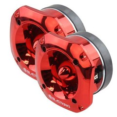 Blastking TW2000-RED-K2 (2) 500 Watts 4×4 inch 1.5 inch VC Titanium Bullet Tweet