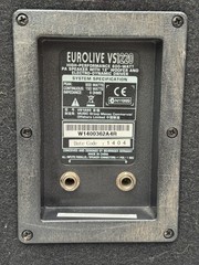 BEHRINGER EUROLIVE VS1220 PRO DJ EQUIPMENT SPEAKER 12″ SUBWOOFER PASSIVE 600 W