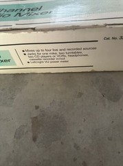 Radio Shack SSM-50 Cat 32-1213 Stereo Sound Mixer Read Free Shipping Tested