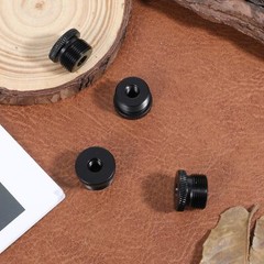 4 Pcs Microphone Stand Adapter 1/4 to 5/8 Screw Tripod Mount
