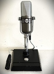 1960s Calrad Dynamic, converted to high-quality Ribbon Microphone, „mini RCA 77“
