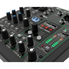 Mackie ProFX6v3+ 6-Channel Analog Mixer with Built-In FX, USB Recording