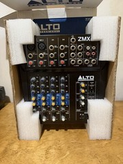 Alto Professional ZMX862 6-Channel 2-Bus Compact Mixer w/ Power Supply W/Box