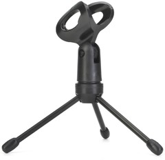 Gator Frameworks Mini Tripod Desktop Wired Mic Stand (5-pack) Bundle