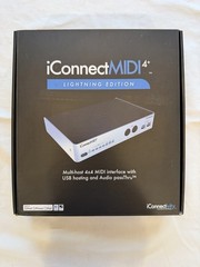 iConnectivity iConnect MIDI4+ Lightning Edition MIDI Interface w/ Box Tested