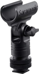 Saramonic SR-SMC1 Shotgun Microphone Mounting Bracket Clip w Cold Shoe + Threads