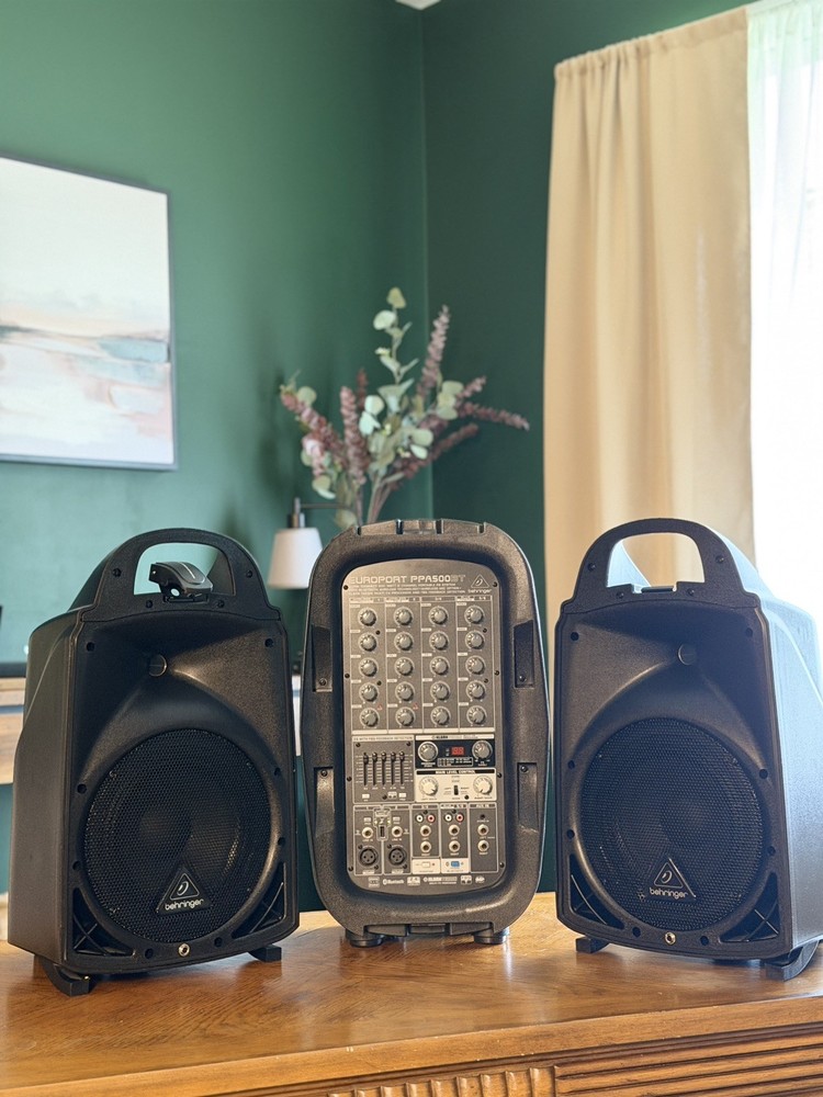 Behringer Europort PPA500BT Portable 5-Channel PA System with Bluetooth