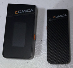 COMICA Vimo C1 2.4G Dual-Channel Mini Wireless Microphone New Open Box