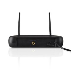 2 Channel Wireless Mic System Receiver Microphone Equipment Host Event DJ PA