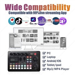 Professional Podcast Microphone – BM-800 – Voice Changer – Studio Recording