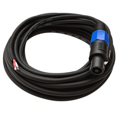 4 SEISMIC AUDIO 25′ PA/DJ Raw Speaker Cable to Speakon