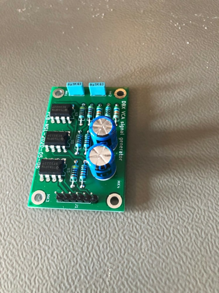 TEAC DBX-2 Noise reduction VCA test generator for TEAC X-2000 and similar