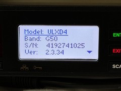 Shure ULXD4 Digital Wireless Receiver G50 470-534 MHz (w/rack mount hardware)