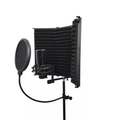 Professional Microphone 3 Panel Isolation Sheild