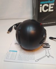 Blue Snowball iCE USB Condenser Microphone 40Hz To 18kHz Windows/Mac, Black