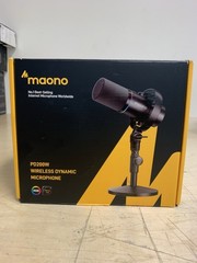 MAONO Hybrid Wireless Podcast Microphone for PC, Dynamic XLR MISSING CABLE