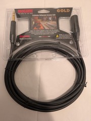 Mogami Gold-TRS-XLRM High Definition Patch Cable TRS to XLR Male, 15 feet