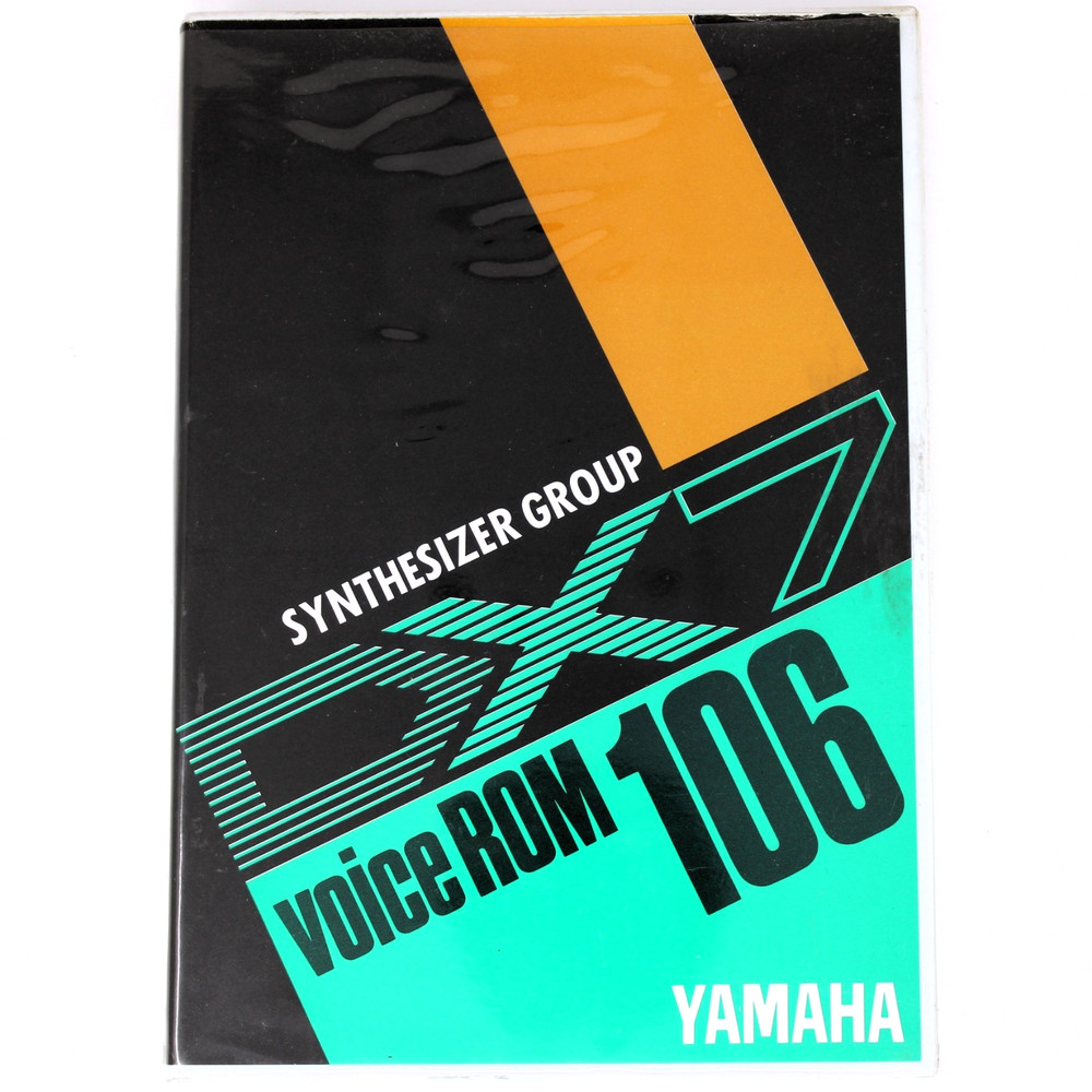 YAMAHA VRC-106 Synthesizer Group ROM for Yamaha DX7 Synthesizer DX7