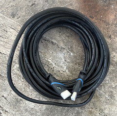 Mixed Lot A/V Cables & Adapters HDMI 1/4 in TS RCA Coiled Cord Black
