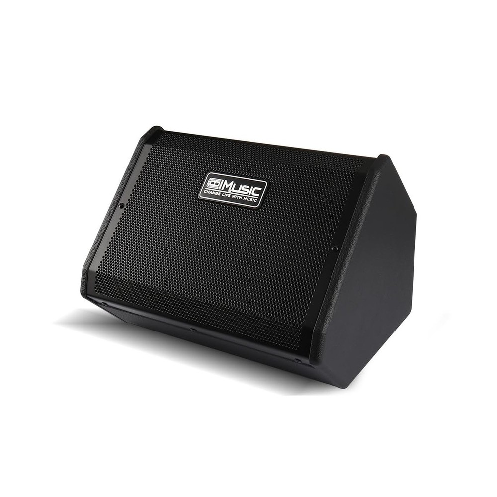 COOLMUSIC Drum Amplifier 50W, Electric Drum Speaker Keyboard Amp, OTG Recordi…