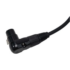 XLR Mic Extension Cable 90 Degree Female To Straight Male For Speaker Studio New