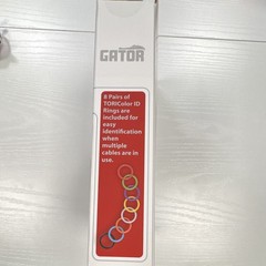 Gator Cableworks Composer Series 20ft 22AWG XLR Male to XLR Female Cable