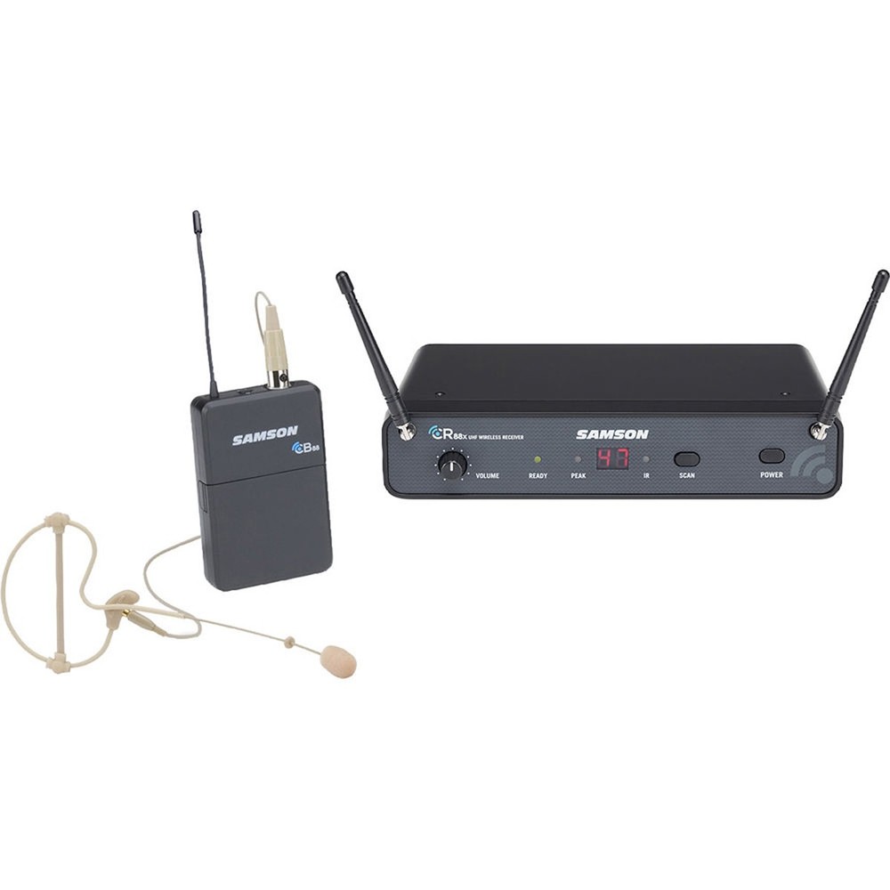 Samson Concert 88x Wireless Earset System, K: 470-494MHz #SWC88XBCS-K