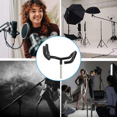CAMVATE Mic Holder Boom Cradle Mount Stand for Microphone and Audio Equipment