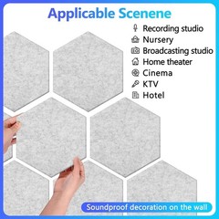 Eco-Friendly Sound Absorbing Panels – 18 Pack Ideal for Studios & Offices