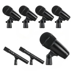 70 DB MI7 Aluminum Case Tuga Drum Microphone Kit Musical Instrument 7 Pcs Mic