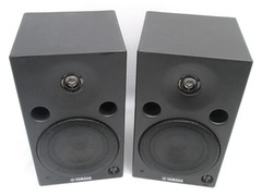 PAIR of Yamaha MSP5 Studio Powered Studio Monitor Bi-Amplified Speakers MSP5A