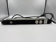 Rack Mount Perma Power Sockets Plus Multiple Outlet Strip J06B0B 8 Outlet