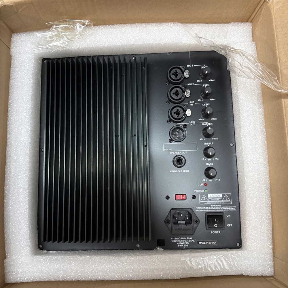 Dayton Audio PMA250 250W PA Module with Mixer 300-797