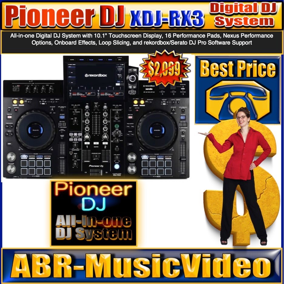 Pioneer DJ XDJ-RX3 Digital DJ System