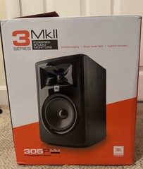 JBL Professional 305PMKII Powered 5″ Two-Way Studio Monitor (Quantity, 2)