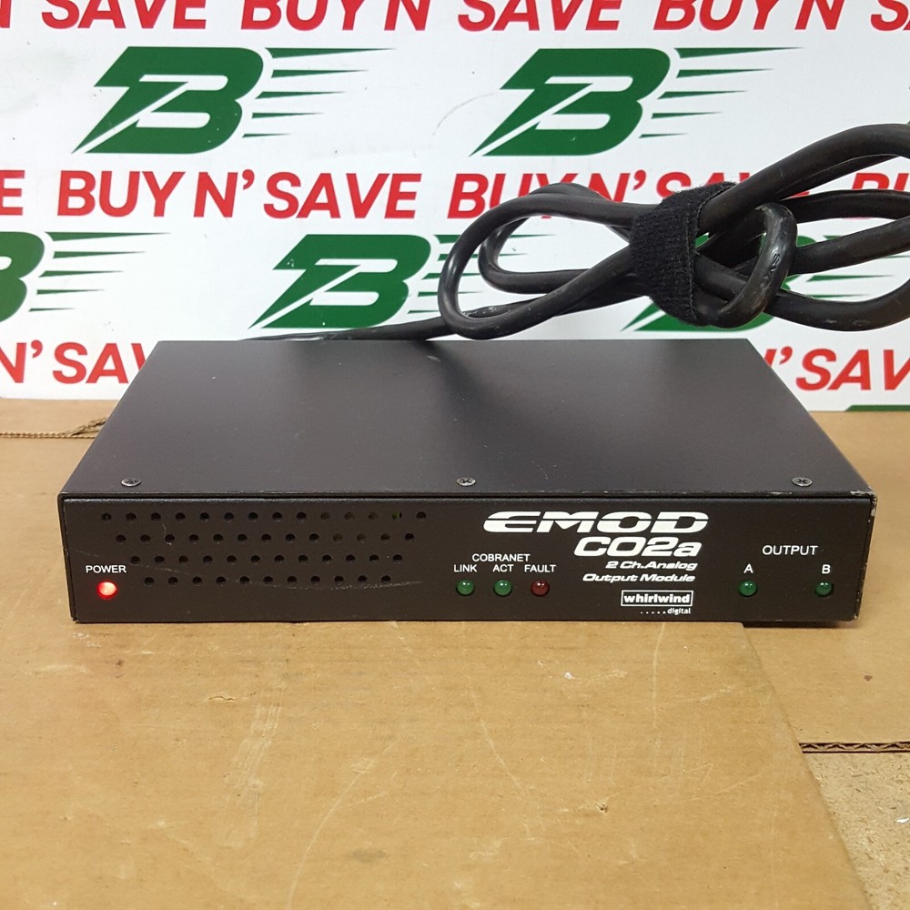 Whirlwind CO2a 2 Channel Analog Output Module – Powers On – USED