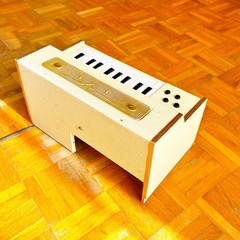 Micro “Fisetta” Jacket (Italy, 1950s) Mini Chord/Reed Organ! 20 keys! Rare!