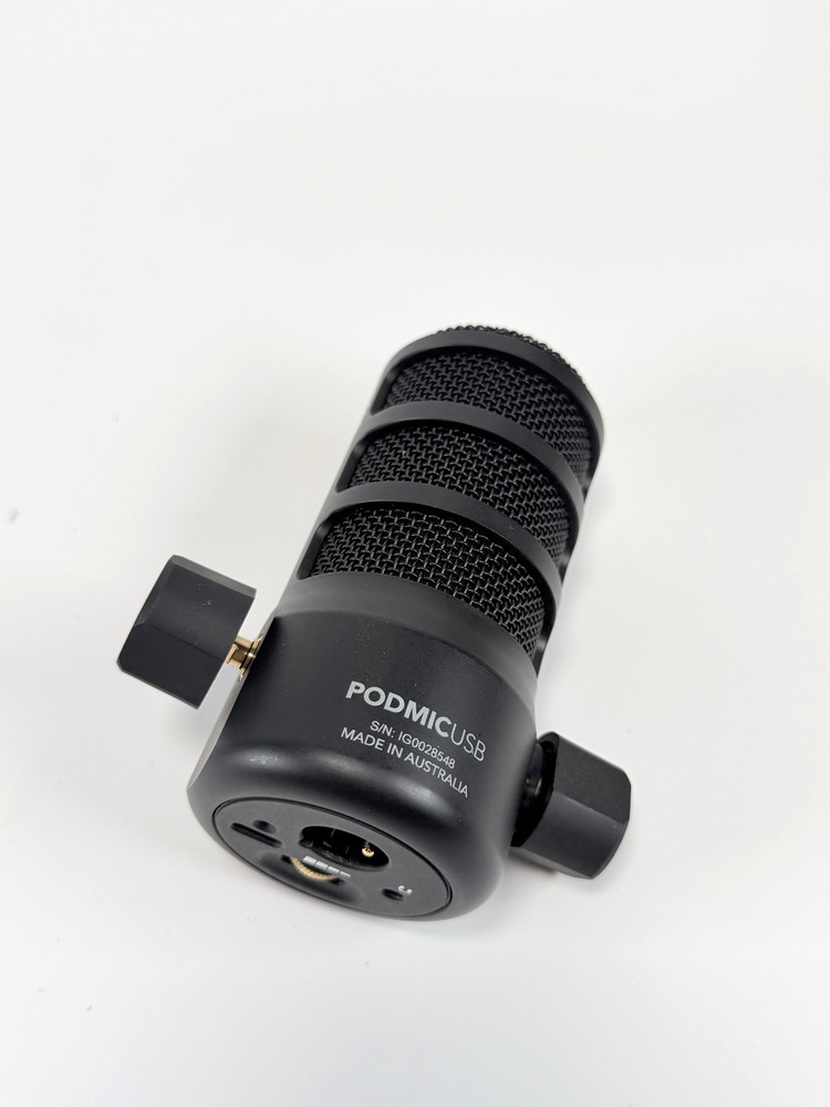 RODE PodMic USB Dynamic Cardioid Broadcast Microphone Black Ships Fast!