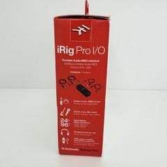 IK Multimedia iRig Pro I/O Universal Audio and MIDI Interface – New Never Opened