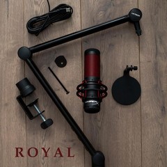 Adjustable Scissor Arm Mount for Gaming & Streaming