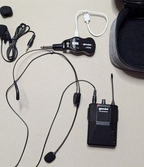 Gemini UHF Wireless Microphone System – Dual Lavalier & Headset Mics with Bodypa