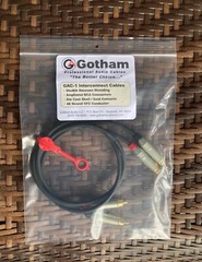 Gotham GAC-1 RCA Interconnect Cable Assembly- 24 inch Pair