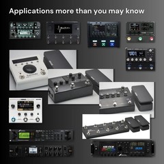 Paint Audio MIDI Captain Foot Controller with Dual Outputs Expression Silver