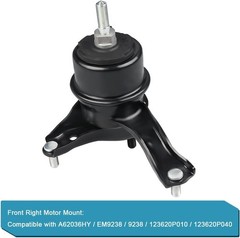 JDMON 4Pcs Engine Mount Trans Motor Replacement for Toyota Sienna 3.5L AWD 20…