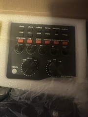 Podcast Equipment Bundle Audio Interface with All in One Live Sound Card
