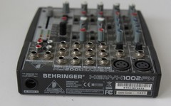 Behringer Xenyx Mixer 1002 FX / 10 Channel 2 Bus Effects Board (NO POWER CORD)