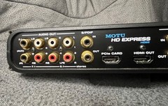 Motu HDX-HDMI HD Express HDMI Video Interface with AC Adapter made in USA